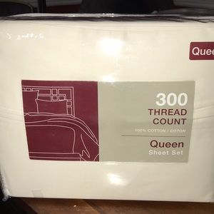 300 Thread Count bed sheets